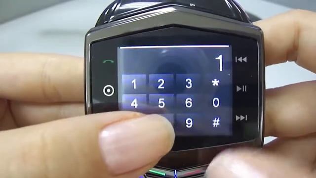 Quad Band сенсорный телефон часы с Bluetooth смотреть онлайн