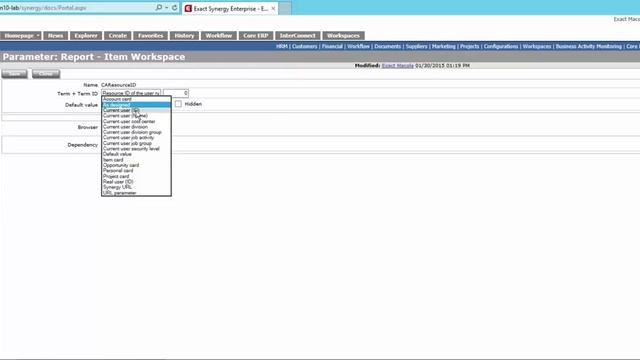 Exact Macola 10 - Set Default Parameters and Add Searches to Workspaces смотреть онлайн