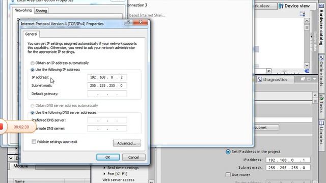 SIEMENS 57-1200- TIA PORTAL-IP Setting| Learn Complete Siemens PLC Training in Hindi| смотреть онлайн
