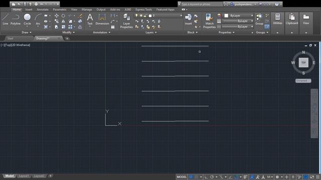 OFFSET COMMAND Autodesk AutoCAD 2018 смотреть онлайн