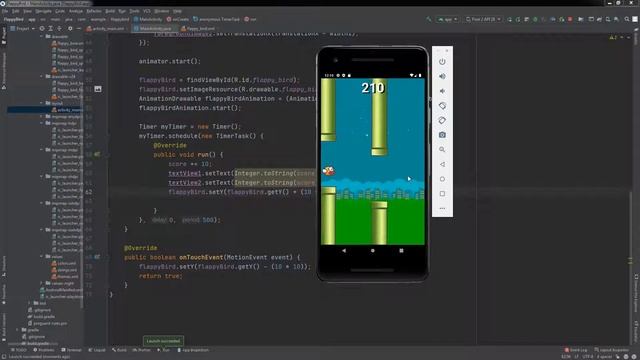 Build a Flappy Bird Android App using Java! смотреть онлайн