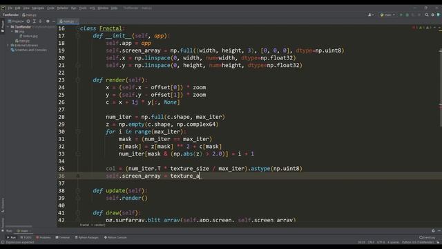 ТОП способов Ускорить Код Python. На примере построения Фрактала Мандельброта в Pygame смотреть онлайн