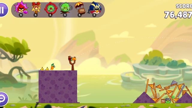 Angry Birds Reloaded: When Birds Fly - Level 5 (3 Stars) IOS Gameplay Walkthrough (HD) смотреть онлайн