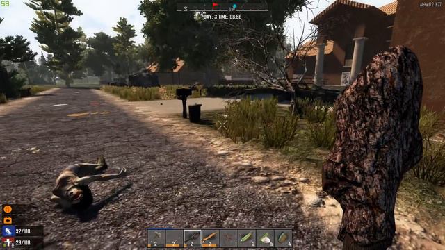 7 Days To Die Alpha 17.2 ☢️ Уровень Insane! ►ч.05 - НАКАРКАЛ! смотреть онлайн