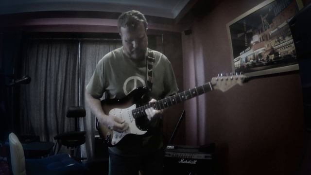 Southern Rock Style Jam | Fender Strat | Fender Bassbreaker 15 Amp смотреть онлайн