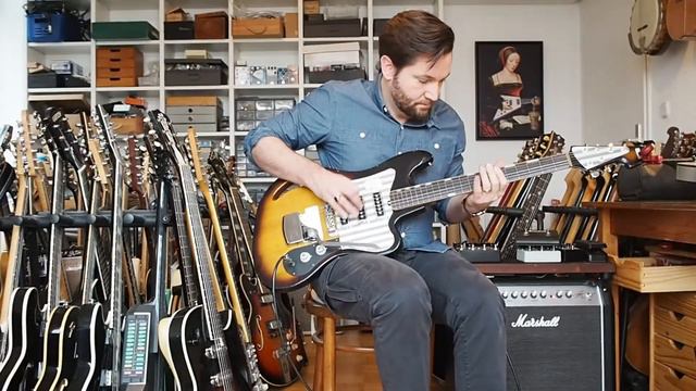 Teisco TG-64 guitar смотреть онлайн