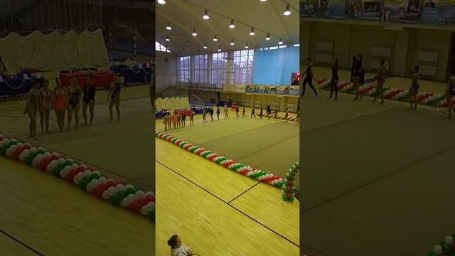 Парад награждения ??Турнир любительской художественной гимнастики для взрослых от клуба Грааль (СПб смотреть онлайн