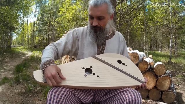 Мастерская Владимира Борисова. Гусли 
