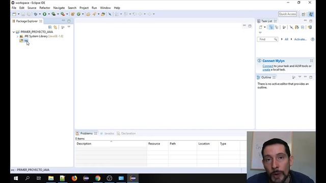 # 2 Instalación del Java & Eclipse & Hola Mundo смотреть онлайн