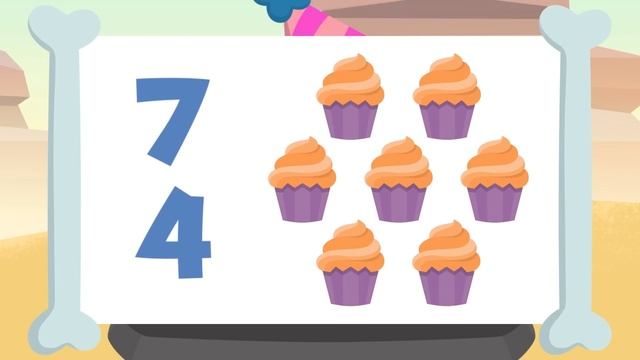 Subtractions for kids - Learn to subtract with Dinosaurs - Mathematics for kids смотреть онлайн