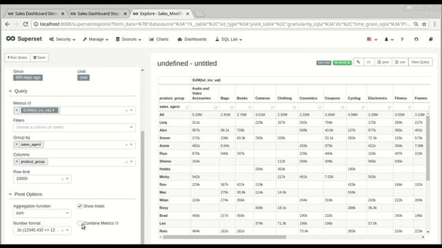 Apache Superset-Building Dashboard--Pivot Table смотреть онлайн