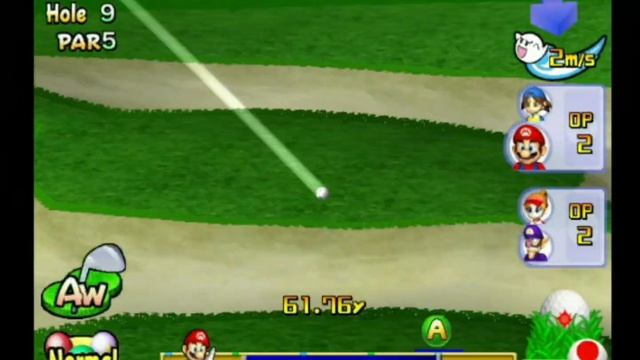 Mario Golf: Toadstool Tour 100% Walkthrough Extra: Skins Match & Multiplayer One-on, One-putt смотреть онлайн