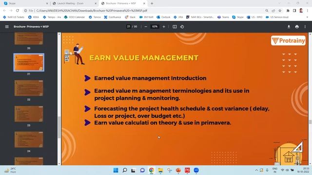 WORKSHOP ON ORACLE PRIMAVERA | IndustryReady | PROTRAINY смотреть онлайн