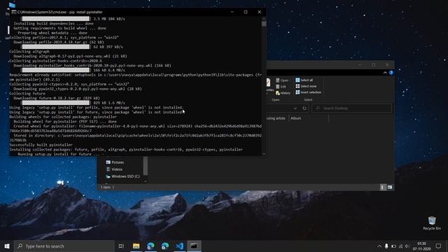 How To Convert A .py File into the .exe format смотреть онлайн