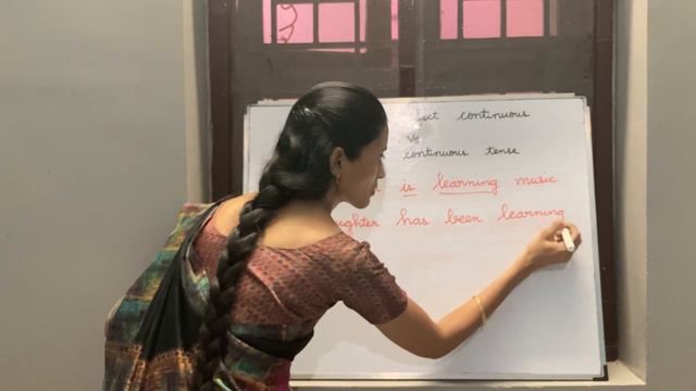 Present perfect continuous tense vs Present continuous tense | Vi's learning path | In Tamil смотреть онлайн