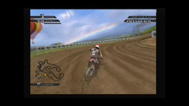 MX Rider One Level Playthrough Using The Xploder V4 Lite For Ps2 :D