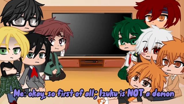 Anime Characters React To Each Other // Part 1 // Mha/bnha