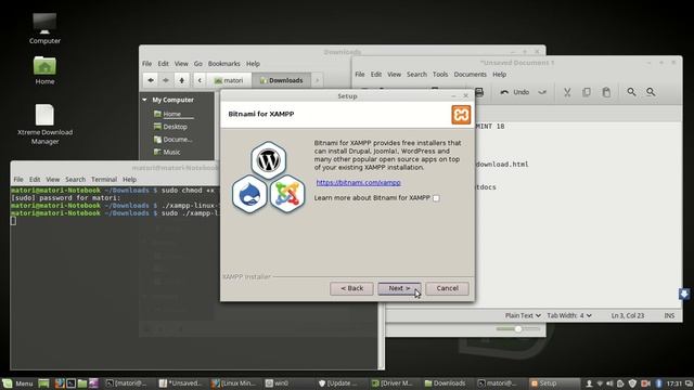 How To Install XAMPP on LINUX MINT 18 смотреть онлайн