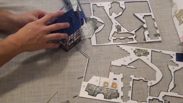 UMBUM - most- średniowieczne miasto zabawki dla dzieci z kartonu -puzzle 3d смотреть онлайн