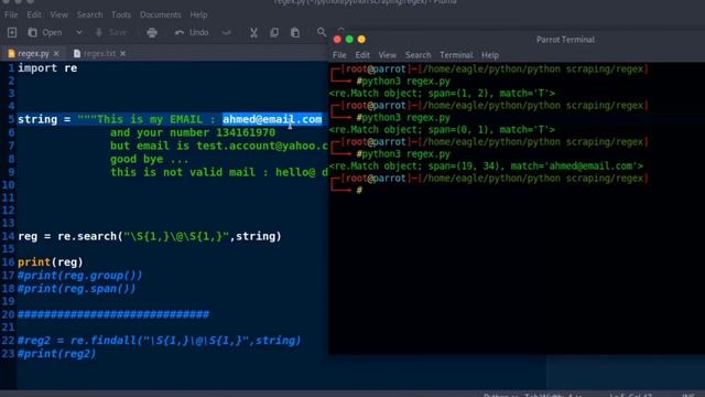 12 - شرح موديل re لتنفيذ اوامر regex قي البايثون | python web scraping смотреть онлайн