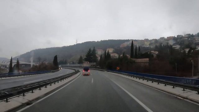 Хорватия. Горные районы Хорватии. Едем по Хорватии (р-н г. Риека (Rijeka)). Дороги Хорватии смотреть онлайн