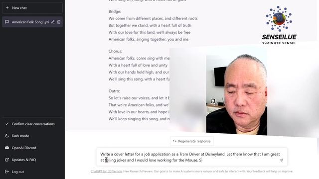 7-Minute Sensei: OpenAI ChatGPT Demo смотреть онлайн