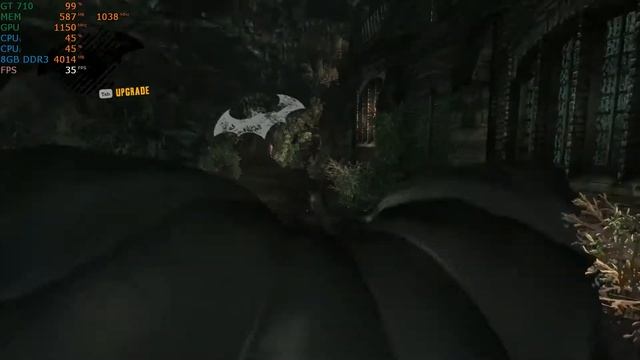 Batman: Arkham Asylum on Zotac Geforce GT 710 1GB смотреть онлайн