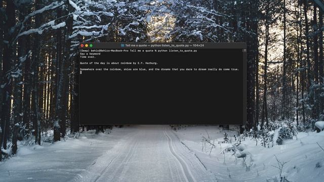 AI Quote Generator with Python - Quick Demo смотреть онлайн