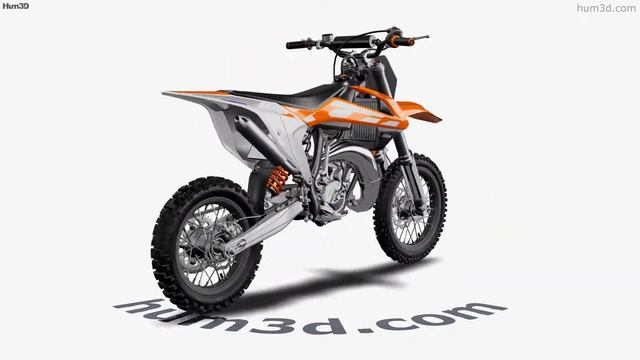 KTM SX65 2016 3D model by Hum3D.com смотреть онлайн