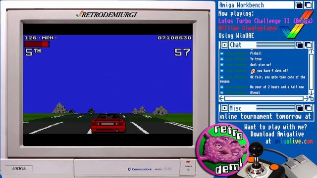 Speedrun: Lotus Turbo Challenge 2 (Amiga) - Forest course tied WR (20 seconds remaining) смотреть онлайн