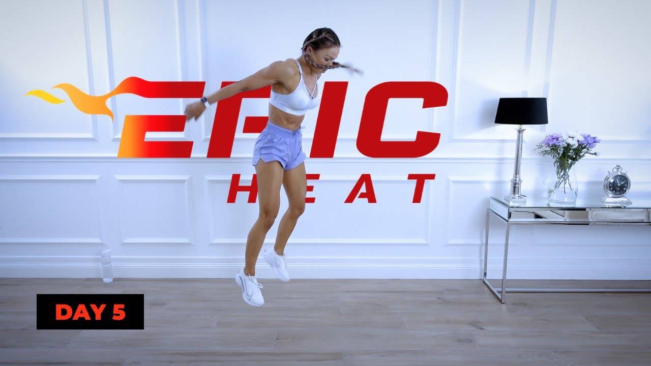 Caroline Girvan - BURPEE BONANZA HIIT Workout No Equipment | EPIC Heat | Day 5