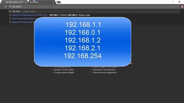 192.168.l.l Admin Password