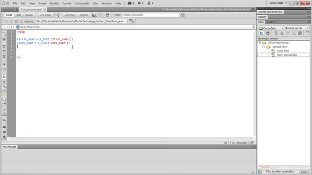 How to Make a HTML Contact Form with PHP смотреть онлайн