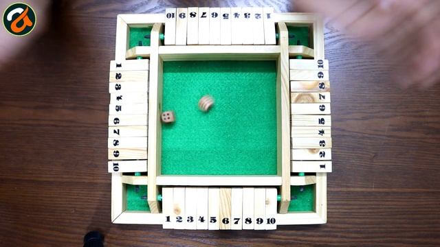 SHUT THE BOX BOARD GAME UNBOXING смотреть онлайн
