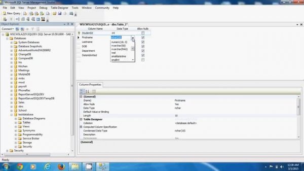How to Create MS SQL Database Using SQL Server Management Studio - For Beginners