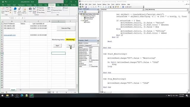 Build your own Ping Tester #2 | Ping Monitor & Ping Scheduler | Networking | Excel смотреть онлайн