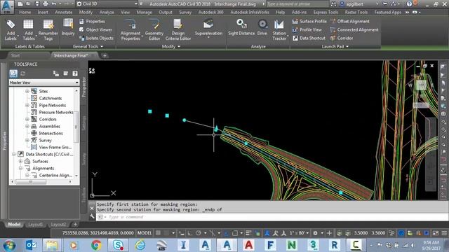 Finish Strong Friday: Civil 3D Alignment Masking Introduction смотреть онлайн