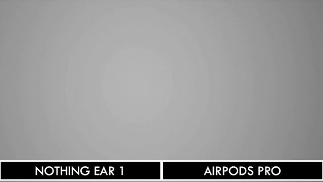 NOTHING EAR 1 VS APPLE AIRPODS PRO смотреть онлайн