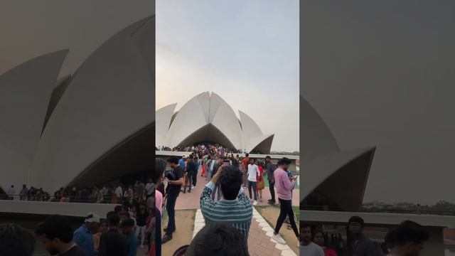Lotus Temple Delhi #shortsfeed #viral #vrindavan смотреть онлайн