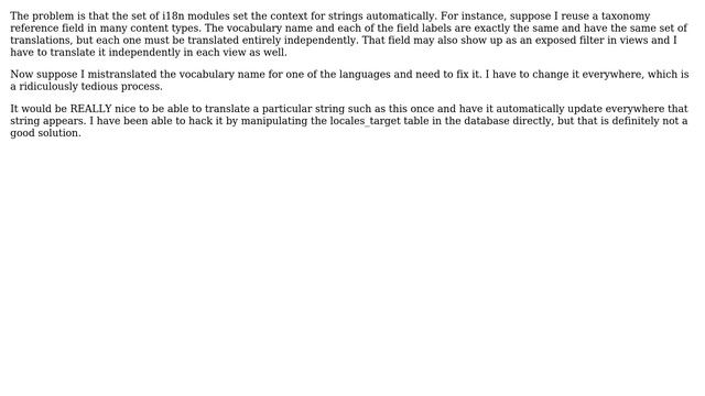 Drupal: How can I reuse translations from other contexts? (3 Solutions!!) смотреть онлайн