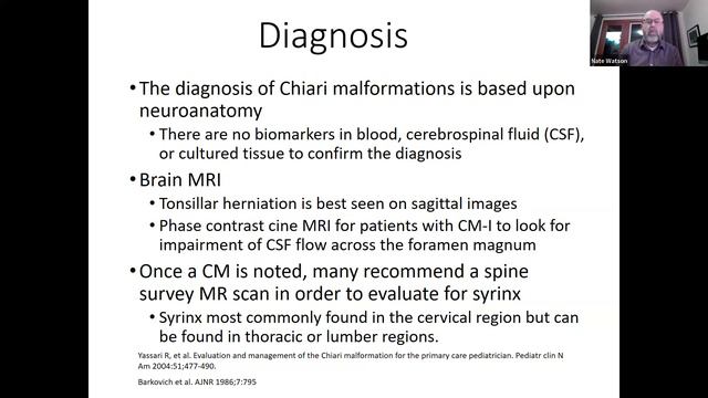 9/27/2023: Nathaniel F. Watson, MD, MSc "Chiari Malformations and Sleep" смотреть онлайн