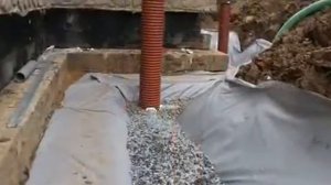 Делаем пристенный дренаж дома