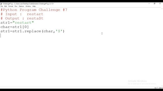 Python Challenge Program | #7 смотреть онлайн