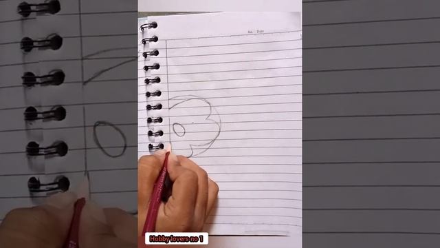 Drawing of Minnie mouse /(A notebook sketch tutorial) @hobby lovers no 1 смотреть онлайн