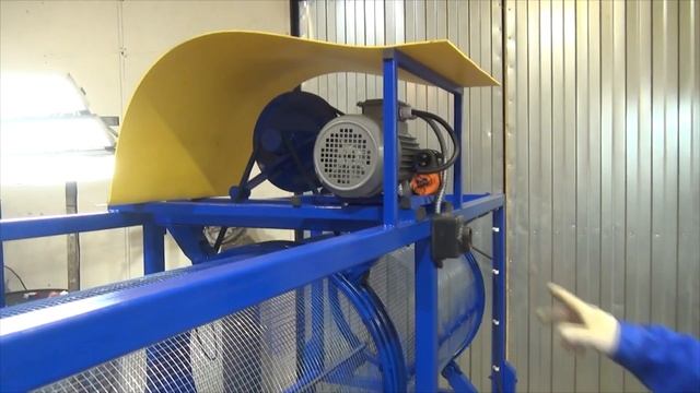 Барабанный просеиватель песка, грунта и других сыпучих материалов смотреть онлайн