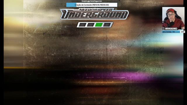 NFS UNDERGROUND - AO VIVO - RUMO AO 1k DE INSCRITOS смотреть онлайн