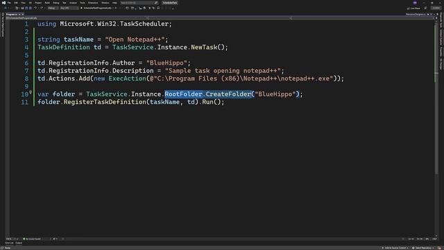 Create Scheduled Tasks With C# смотреть онлайн