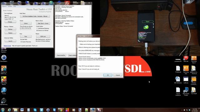 Nexus Root Tool Kit Stock restore plus unroot your Nexus 4, 5, 6, 7, 9, and 10 смотреть онлайн