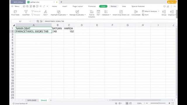 CARA MEMBUAT APLIKASI APOTEK DENGAN EXCEL