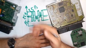 С чего начать ремонт ЭБУ: Типы шин данных,  CAN